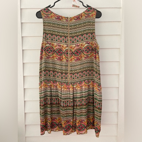 Anthropologie | Embellished Drop-Waist Dress Size 8P - Picture 5 of 15